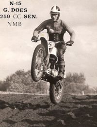 01 Gerrit Does on a Greeves Challenger around 1965