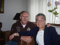 27 Many years later mr Tadashi Inoue visiting Gerrit Does in Waalre Holland in 2006