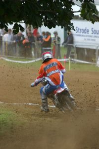 17 Pieter Does in action at Farleigh Castle - England 2009