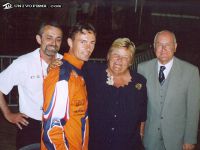 18 Pieter Does and Erica Terpstra National Olympic Committee Holland at the World Championships in 2004