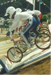 Gate 1985 - Tokyo - Japan, 1986 Japan BMX, same starting gate, track Tohyo, Honda design.