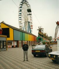 1988 slagharen the landmark of the park at the time scannen0094
