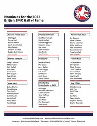 2022 british bmx hof nr. 1 nov.5th 1