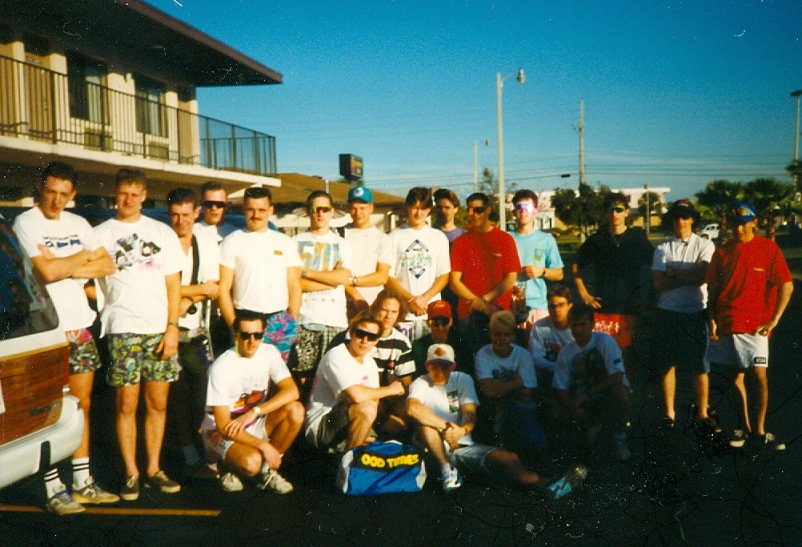The 1990 University of BMX class training camp and Xmas Classic USA